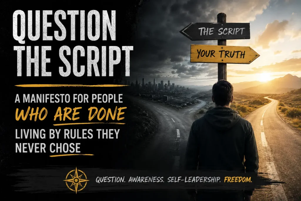 Question the Script Manifesto